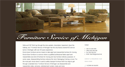 Desktop Screenshot of furnitureserviceofmichigan.com